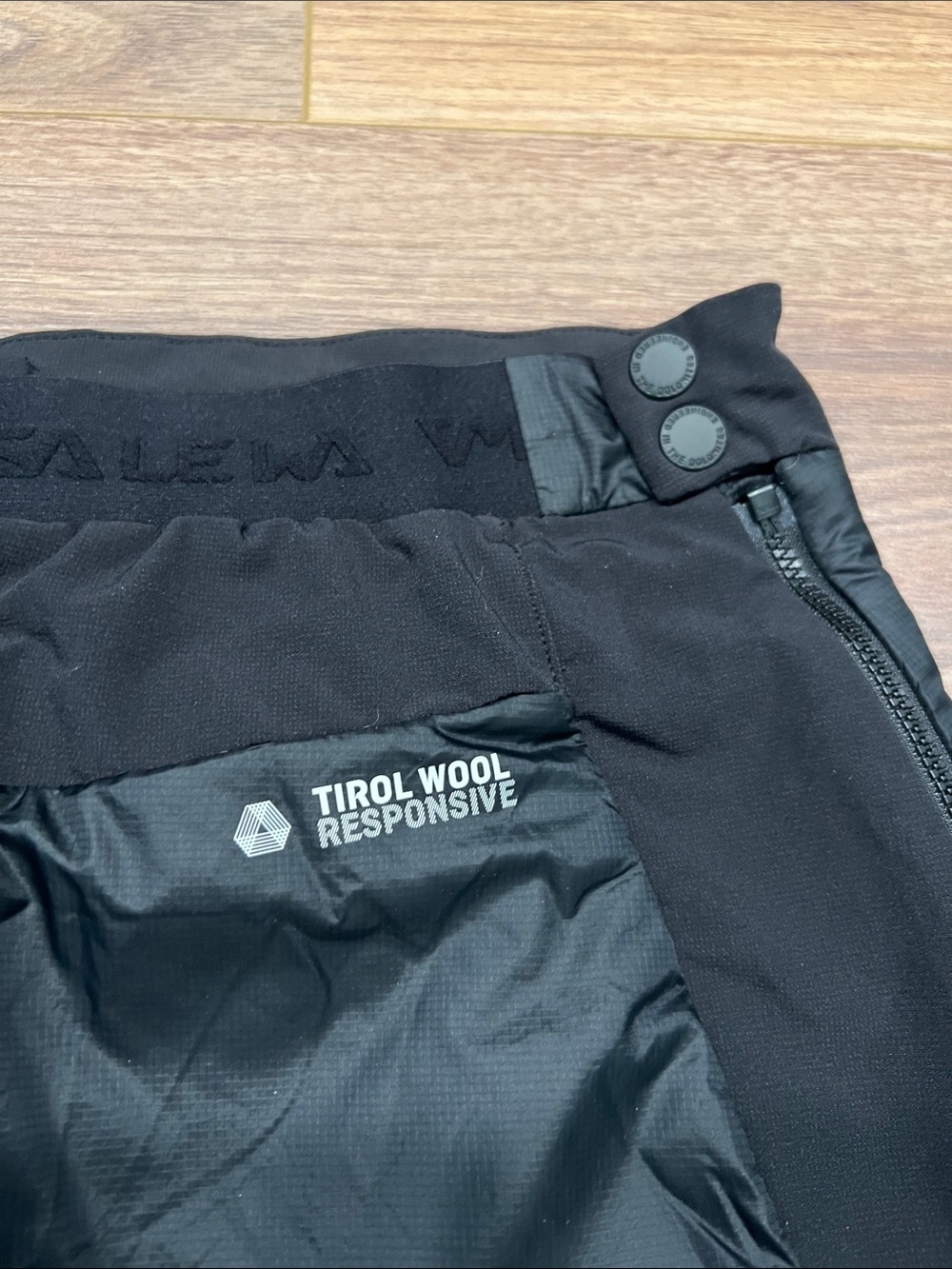 Salewa Sella TirolWool Responsive Skirt in Black Size Small - Picture 11 of 12